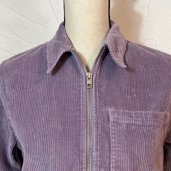 TNA Lavender Dixon Cropped Corduroy Jacket Sz-2XS - Picture 2 of 8